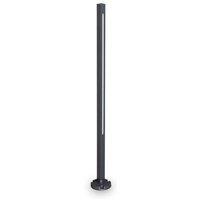 Netlighting JEDI 80cm LED Outdoor Bollard Anthracite 3000K IP65 NonDim in Black