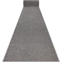 RugsX Karmel Plain Runner in Grey | Size: 200 cm x 240 cm