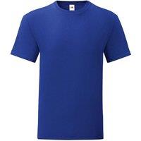 Fruit of the Loom Men's Iconic T-Shirt (Pack Of 5) in Blue | Size: Large