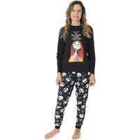 Disney Women's Long Sleeve Long Leg Pyjama Set | Multicoloured | Size: XL