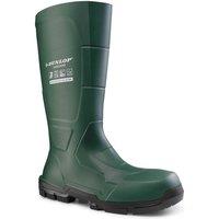 Dunlop Men's 'JobGUARD Full Safety' Wellingtons in Green | Size: 7