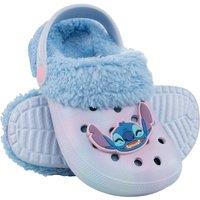 Disney Women's Lilo & Stitch Fleece Lined Clogs in Blue | Size: 8
