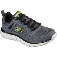 Skechers Men's Track Knockhill Shoes in Charcoal | Size: 9