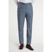 Regular Fit Mid Blue Trousers