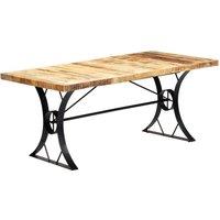 Dining Table 180x90x76 cm Solid Mango Wood