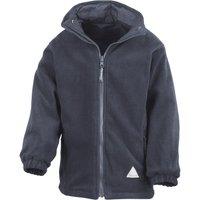 Result Reversible Storm Stuff Anti Pilling Fleece Waterproof Jacket in Dark Navy | Size: 2-3 Years