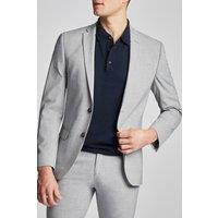 Antique Rogue Men's Grey Plain Skinny Jacket | Size: 46R