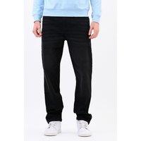 Enorsia Men's Authentic Black Straight Fit Jeans | Size: 36
