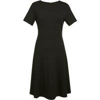 Brook Taverner Women's Belinda Jersey Dress in Black | Size: 14
