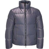 Belstaff Men's Grid Paxton Purple Down Jacket | Size: Large