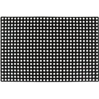 Berkfield Home Mat Rubber 16 mm 80x120 cm in Black