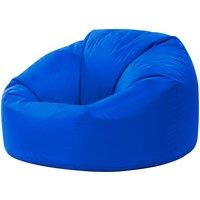 icon Classic Indoor Outdoor Bean Bag Yellow Bean Bag Chair in Blue