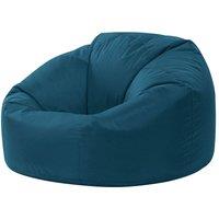 icon Classic Indoor Outdoor Bean Bag Yellow Bean Bag Chair in Teal