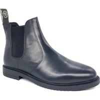 Frank James Men's Cosgrove Leather Chelsea Boots in Black | Size: 8
