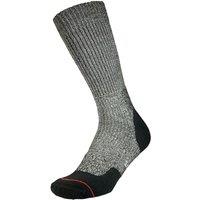 1000 Mile Women's ' Fusion Repreve Double Layer Socks - 1 Pack in Grey | Size: 6-8