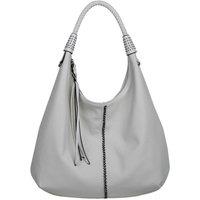 Fontanella Fashion Women's Periya PU Leather Hobo Shoulder Bag in Light Grey