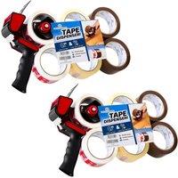 Deco Express Premium Dispenser With 6 Mixed Tapes 2 Pack