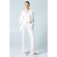 Coast Women's Premium Flare Bridal Trousers in Ivory | Size: 10