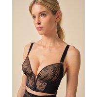 VIP Retrolution Staylo Plunge Bra - Black