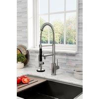 Kitchen Swivel Faucet with Pulldown Sprayer and Pot Filler