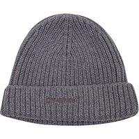Off-White Men's Helvet Medium Grey Beanie