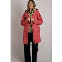 Weird Fish Women's Delara Waterproof Jacket in Rose Gold | Size: 10