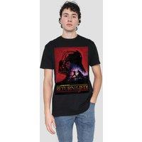 Star Wars Men's Return Of The Jedi Block T-Shirt Black | Size: Large