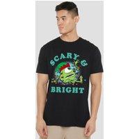Disney Men's Mike Scary & Bright T-Shirt Black | Size: Small