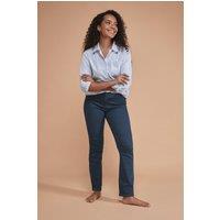M&Co Women's Straight Leg Jeans in Blue | Size: 26R