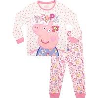Peppa Pig Girl's Polka Dot Pyjamas in Pink | Size: 18-24 m
