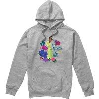 Disney The Princess & The Frog Tiana My Dreams, My Way Unisex Hoodie Light Grey | Size: 2XL