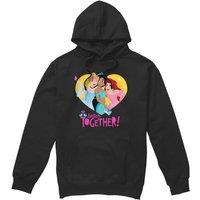 Disney Princess Valentine's Day Better Together Hoodie Black | Size: Medium