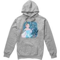 Frozen Elsa Own Your Destiny Hoodie Light Grey | Size: XL