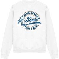 Disney Finding Nemo Squirt Catch a Wave Sweatshirt White | Size: XL