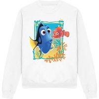 Disney Finding Nemo Dory Nemo Sweatshirt White | Size: Large
