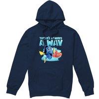 Disney Finding Nemo Dory There's Always a Way Hoodie Navy | Size: Medium
