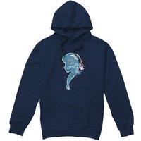 Frozen Find Your Strength Anna Silhouette Hoodie Navy | Size: Large