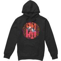 Disney Princess Oh Hi Merida, Moana & Snow White Hoodie Black | Size: 2XL