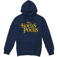 Disney Hocus Pocus Logo Hoodie Navy | Size: XL