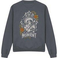 Coco Seize Your Moment With Ernesto De La Cruz Sweatshirt Charcoal | Size: XL
