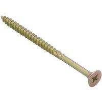 Forgefix Spectre Screw Pz Compatible Csk Zyp 5.0 X 80Mm (Box 300) in Gold