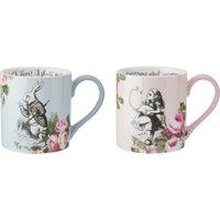 Mikasa Set of 2 Mugs Bone China 380ml in White