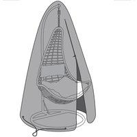 Charles Bentley Rattan Swing Seat Cover - Black