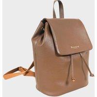 GRACE' Full Grain Leather Flap-over Backpack
