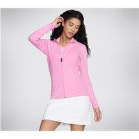 Skechers Women's GOWALK Wear Mesh Jacket in Pink | Size: Large