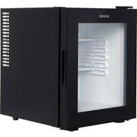 Corby of Windsor Corby Eton 35L Glass Door Minibar in Black - UK Plug