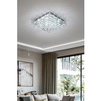 Modern Square Crystal LED Ceiling Light