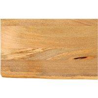 Table Top Live Edge 40x30x3.8 cm Solid Wood Mango