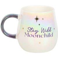 KDMD Stay Wild Moon Child Rounded Mug in Cream