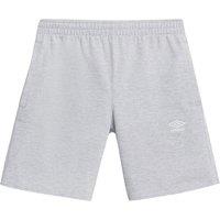 Umbro Men's Fleece Logo Casual Shorts in Grey | Size: XL